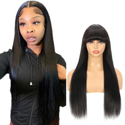 China Straight Hair Lace Wig 100% Cuticle Aligned India Straight Hair, T-Part Lace Frontal Wig For Black Women for sale