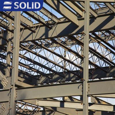 China Space Steel Frame Steel Structure Prefab Building Warehouse Commercial Prefab Metal Factory Workshop Workshop for sale