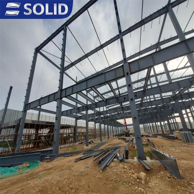 China Low Cost Steel Design Workshop Prefab Steel Frame Workshop / Steel Structure Building for sale