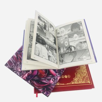 China paper & Cardboard Customized Designer Collect Comic Print Book With Saddle Stitching Binding for sale