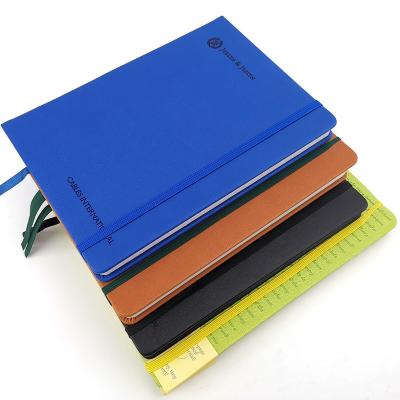 China Travel Leather Journal 2021 Hardcover Book Luxury PU Cover Notebook For Factory Direct Making for sale