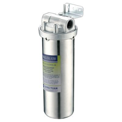 China Commercial HONG HUI HRS-10B Pre-filter Stainless Steel Water Filter Housing for Water Filtration Systems for sale