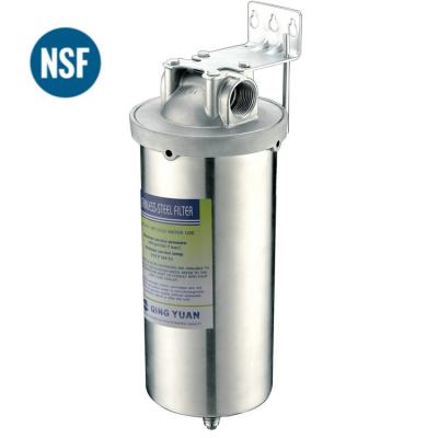 China Commercial HONG HUI HMF-10C NSF High Pressure Big Blue Stainless Steel Jumbo Water Filter Purifier Water Filter Housing Water Treatment Fil for sale