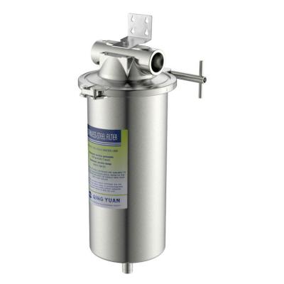 China Commercial HONG HUI ILF-10C High Pressure Stainless Steel SUS 304/316 Big Blue Jumbo Treatment Water System Water Filter Housing for sale