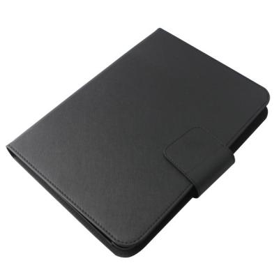 China Portable Slim Black Ipad Leather Case With Keyboard , OEM / ODM for sale