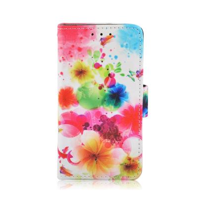 China PU & PC Printed Cell Phone Wallet Cases For Ladies , Huawei G510 / Y300 Cover for sale