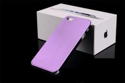 China O metal Titanium fino roxo de Iphone da liga cobre para trás o argumento duro para IPhone 5 5S 4S à venda