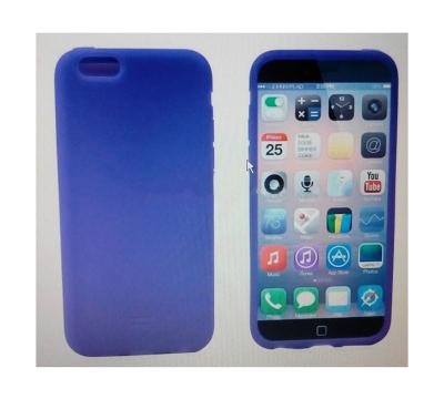 Chine caisse molle de silicone pour l'iphone 6, couverture bon marché de l'iphone 6 de silicone des prix à vendre