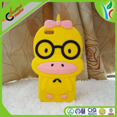 China Soft Animal Shape Silicone Cell Phone Cases Cute For Christmas Gift for sale