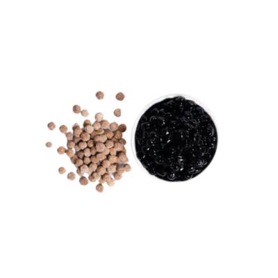 China Ready To Ship LMC Taiwan Top Selling Bubble Tea Supplier Brown Sugar Tapioca Pearls 2.2 (7.5-8.5mm) for sale