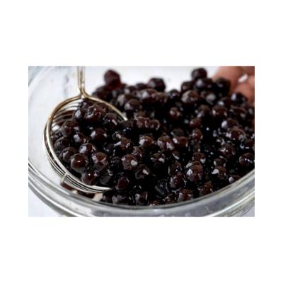 China LMC Taiwan's Top Selling Instant Brown Sugar Boba Black Tapioca Pearls 10' Bubble Tea Supplier; ± 1mm for sale