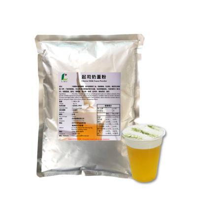 China LMC Taiwan Supplier Top Selling Instant Cheese Milk Foam Powder for Milk Tea Bubble Tea Granule for sale