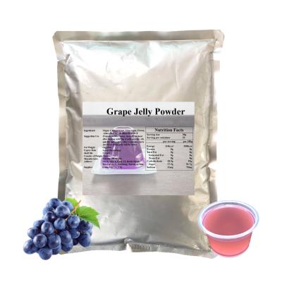 China Caffeinated LMC Taiwan Bubble Tea Supplier Best Selling Instant Grape Jelly Powder for sale