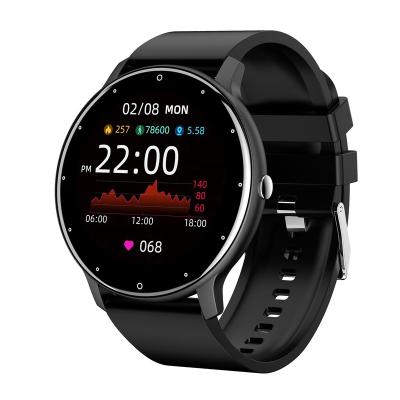 China Heart Rate Fitness Sport Android ZL02 Smart Watch Health Monitoring Reloj Inteligente Touch Screen Smartwatch for sale