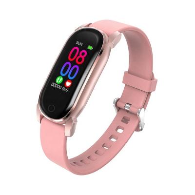 China Build in Flash Smart Watch IP68 Waterproof Heart Rate Tracker Sport Fitness Watch Smart Wristband for sale