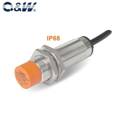 China Industrial Automation Long Distance M18 8mm/16mm NPN/PNP NO/NC Waterproof Inductive Proximity Sensor for sale