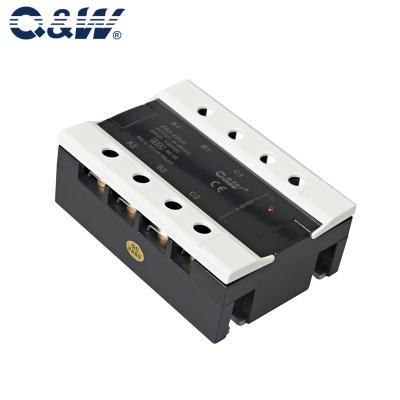 China Sealed DC/AC 60A SSR Three Phase Solid State Relay for sale