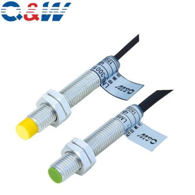 China Industrial Automation Q&W 1mm M8 PNP Normally Open Inductive Proximity Sensor for sale