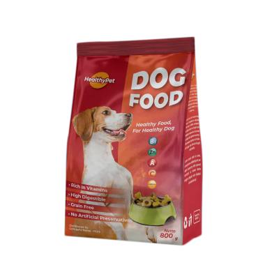 China Recyclable Recyclable Custom Design Sustainable Pet Food Packaging Dog Treats Branding Bag for sale