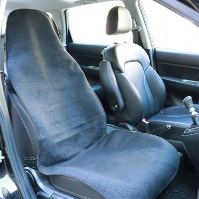 China Eco-friendly Fashion Customized Color Towel Comfortable Plain Car Anti-slip Compatible Universal Seat Covers for sale