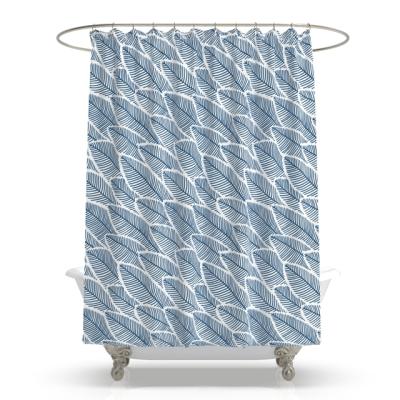 China Various Factory Selling Polyester Art Deco Shower Curtain for sale