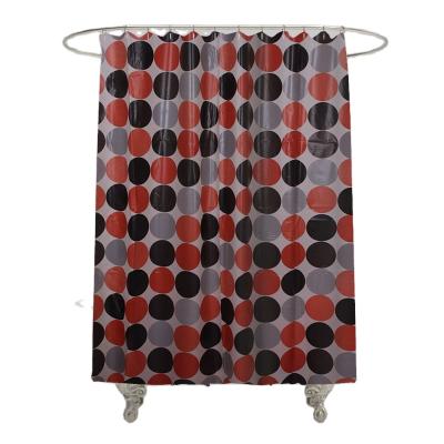 China Factory Supply Good Price Bath PEVA Shower Curtains Custom Print Viable Shower Curtain Waterproof for sale