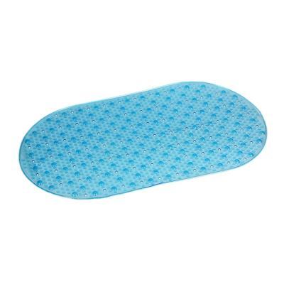 China Factory Supply Sustainable Washable Bathroom Anti Slip Non Slip PVC Bath Mat Shower Bath Tub Mats With Suction Cups for sale