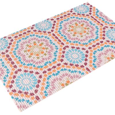 China Morden Bathroom Mat Sustainable Non Slip Door Mat PVC Bath Mat Indoor Foaming Hot Sale for sale