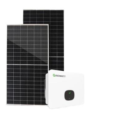 China Home Monocrystalline Single Side Half Sheet DMEGC PERC Solar Panel For 3KW 5KW 10KW Off Grid Solar Power System for sale