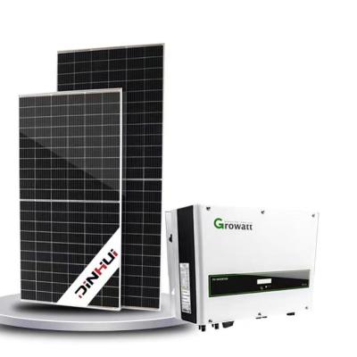 China Home off-grid solar panel system 5kw 10kw 20kw solar power system for home for sale