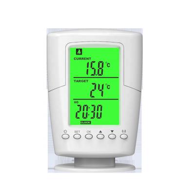 China Digital Modern Thermostat European Style Adjustable Temperature Controller Used In House Heating Panel for sale