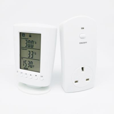 China Best Selling Digital ABS+PC Thermostat Temperature Controller For Heating Panels Or Fans for sale