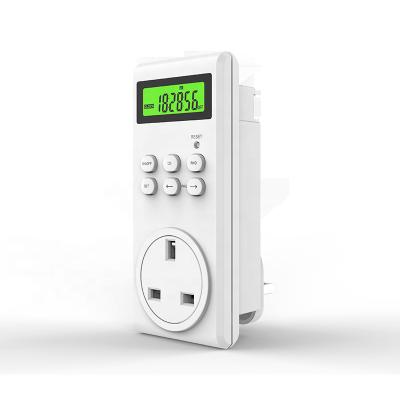 China Timer Switch UK Plug In Type Electronic Shower Timer For Water Valve And Temperature Controller for sale