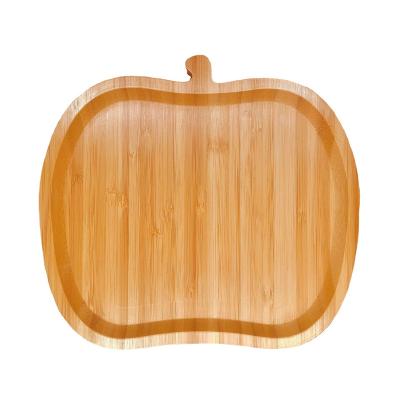 China Schools Flower Crafted Bamboo Platter Model with 7 Divided Components for sale