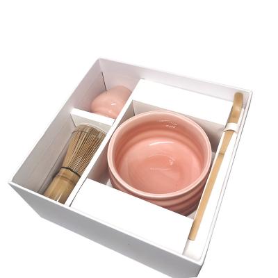 China Best Selling Viable Bamboo Handcraft The Matcha Cereal Tea Set Bowl Matcha Bowl Box Gift for sale