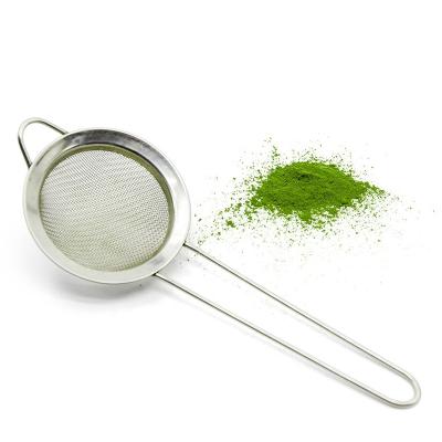 China OEM Logo Matcha Matcha Stainless Steel Viable Superfine Sieve Multifunctional Matcha Sieve for sale