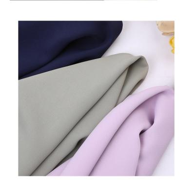 China High Quality Dyeing Stretch Woven Fabric 100%Polyester SPH Fabric For Women Dress for sale