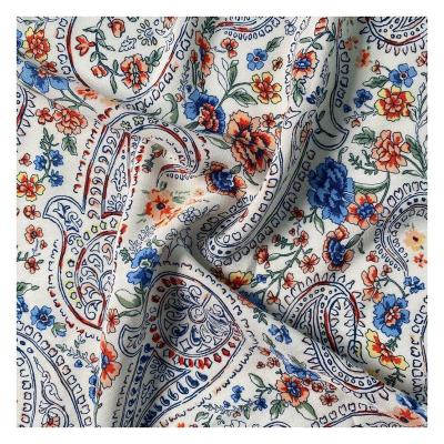 China Wholesale 100% Shrink-Resistant Viscose Rayon Spandex Roving Fabric Printed for sale