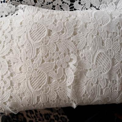 China Wholesale workable stock combination lace african lot lace fabric for pants/dress white/black encaje/shirt lace fabric tela for sale