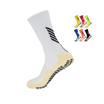 China Breathable Non-slip Football Gym Cycling Sport Thicken Ankle Running Football Kicks Men's Socks for sale