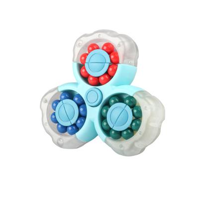 China New jigsaw puzzle education decompression fidgety person spinning magic toy bean cube puzzle noise eco-friendly material fingertip for sale