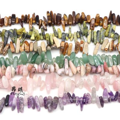 China Making Jewelry Necklace Bracelet Earring 15-23mm Irregular Natural Jasper Crystal Chip Beads For Jewelry Making Chip Beads Amethyst /Gemstone Picture for sale