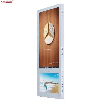 China Indoor Elevator LCD Screen Display Screens Advertising 18.5/10.1 Inch Double Elevator Digital Signage For Elevator LCD Elevator Display screen for sale