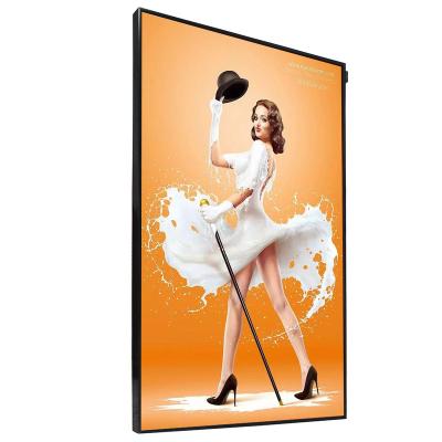 China Indoor 43inch 3000nits Hanging Indoor Advertising Digital Monitor LCD Advertising Display for sale