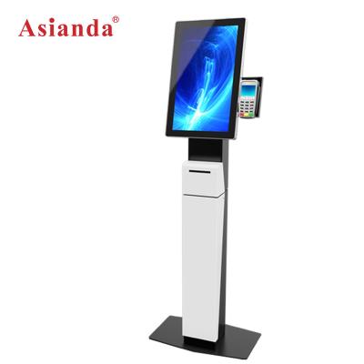 China Mall 32 24 inch order kiosk touch screen POS system QR scanner pay self service payment order kiosks for Mcdonald/KFC/restaurant for sale