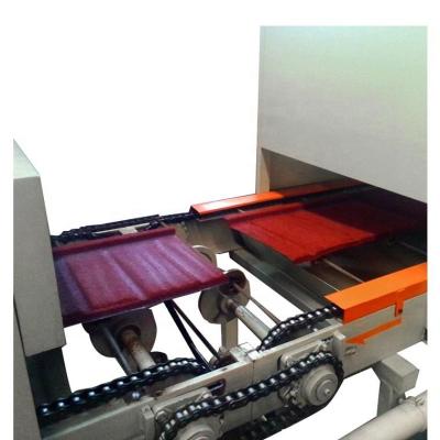 Cina Stone-coated Metal Roof Tile Making Machine in vendita