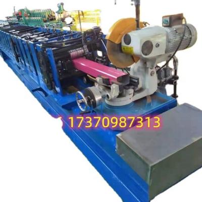 China Rain water steel downpipe spout roll forming machines downspout gutter and elbow machinery for sale