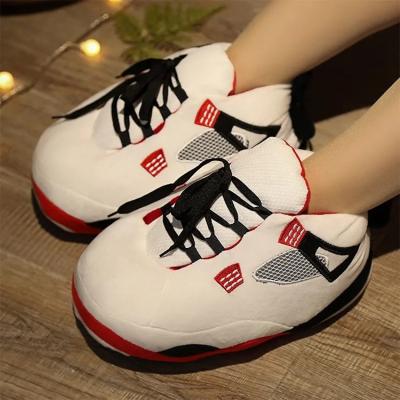 China Cushioning House plush sneaker slippers indoor mens slippers sneaker slipper for sale