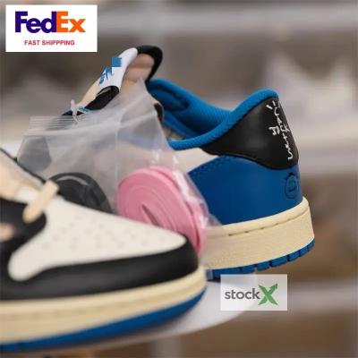 China Fashion Trend New Release Brand Logo Shoes Fragment OG Quality Air Joy Genuine Leather Travis Scott Reverse Mocha Basketball Sneakers for sale