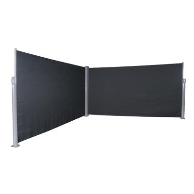 China H033 Balcony Screen POLY Vertical Wind Screen TUV Certificate Retractable Outdoor Side Awning for sale